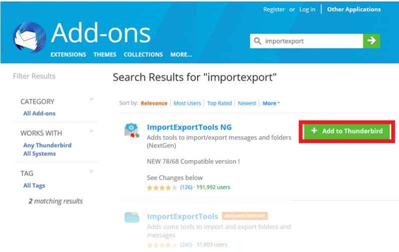 install add-ons