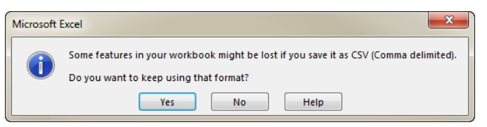 click on yes