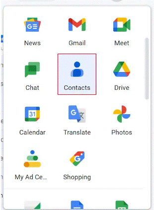 click contacts