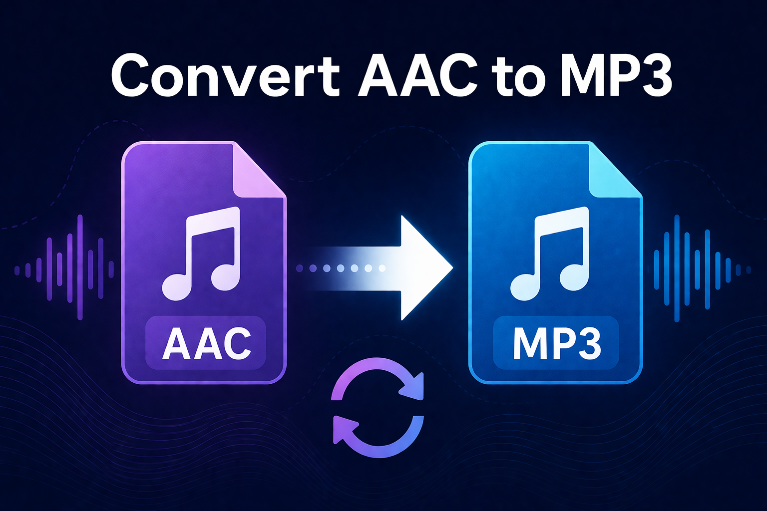 convert aac to mp3