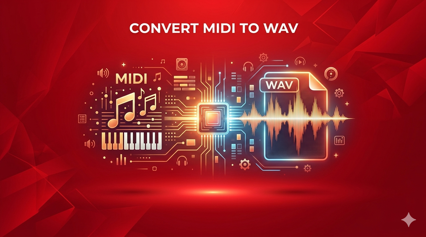 convert midi to wav
