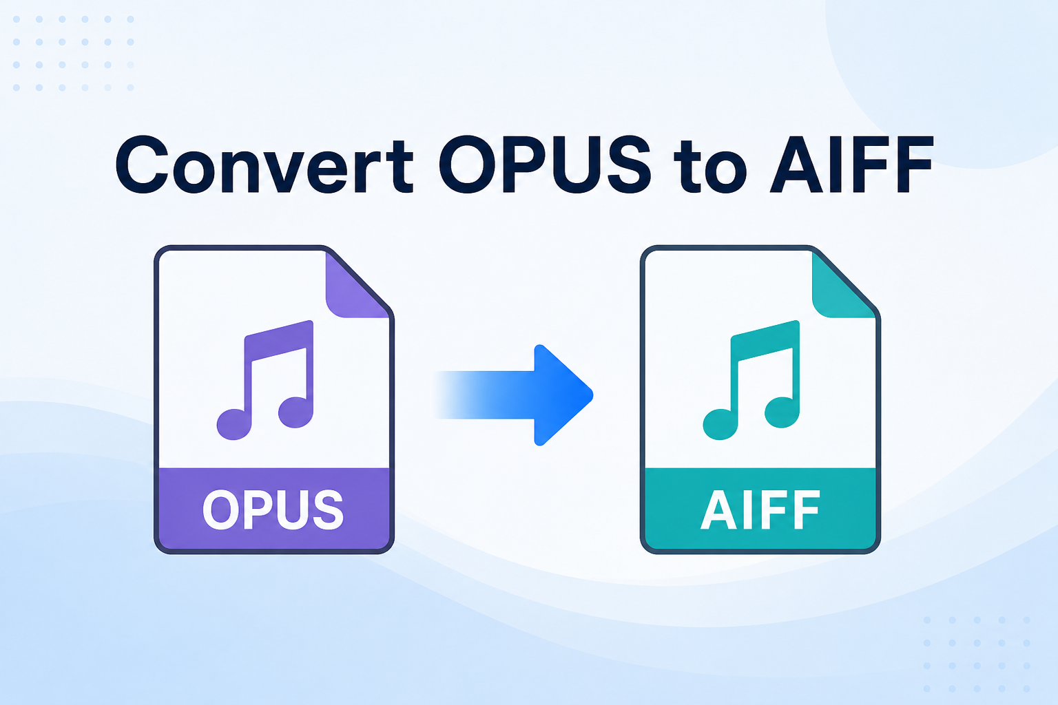 convert opus to aiff