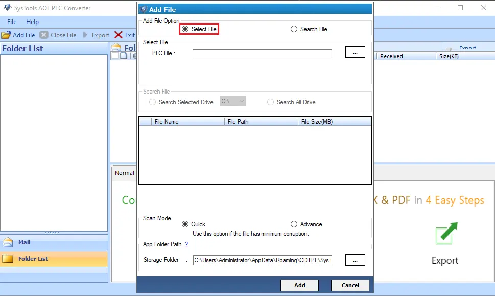 Open Email
