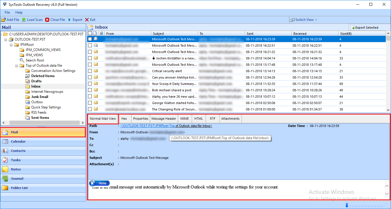 software screen
