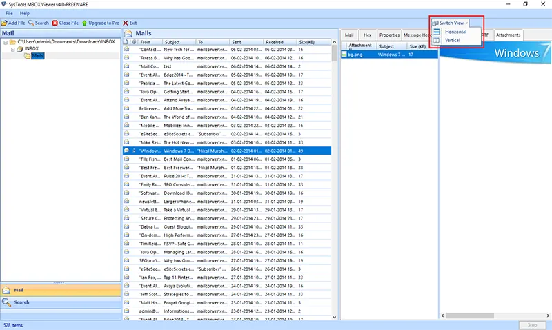 mbox email viewer