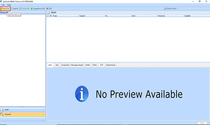 mbox file viewer