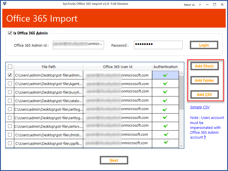 Add File and Folder