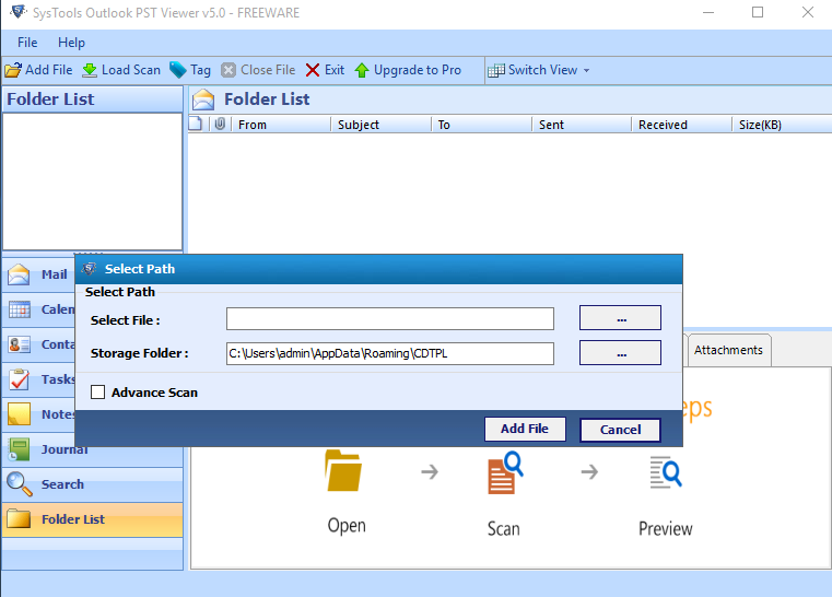 Open Email