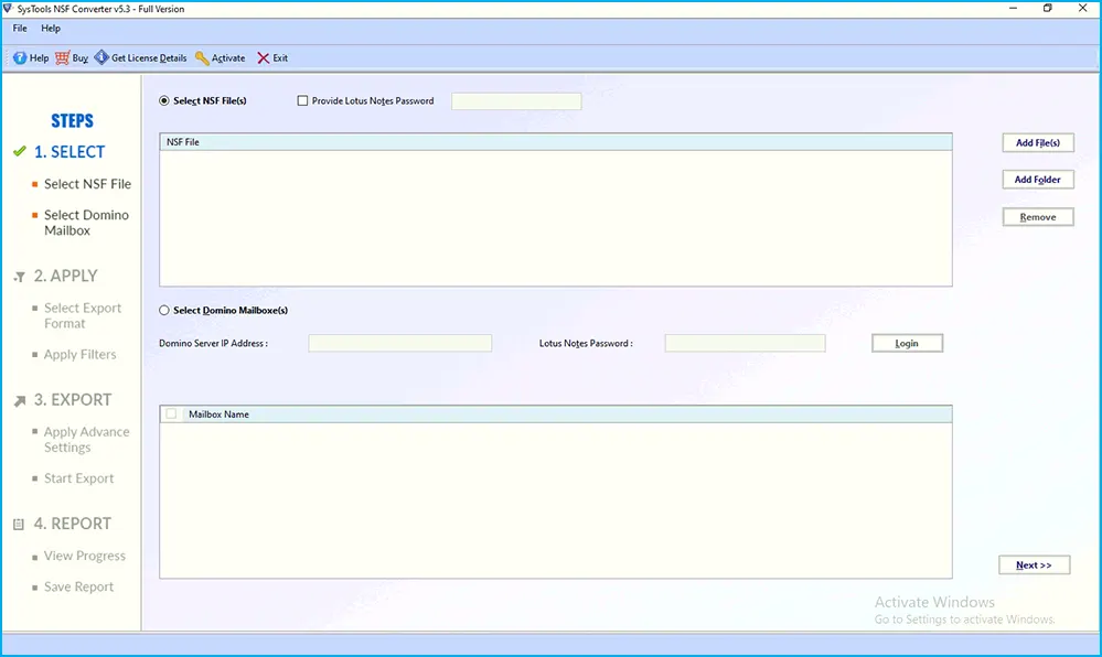 Download NSF converter