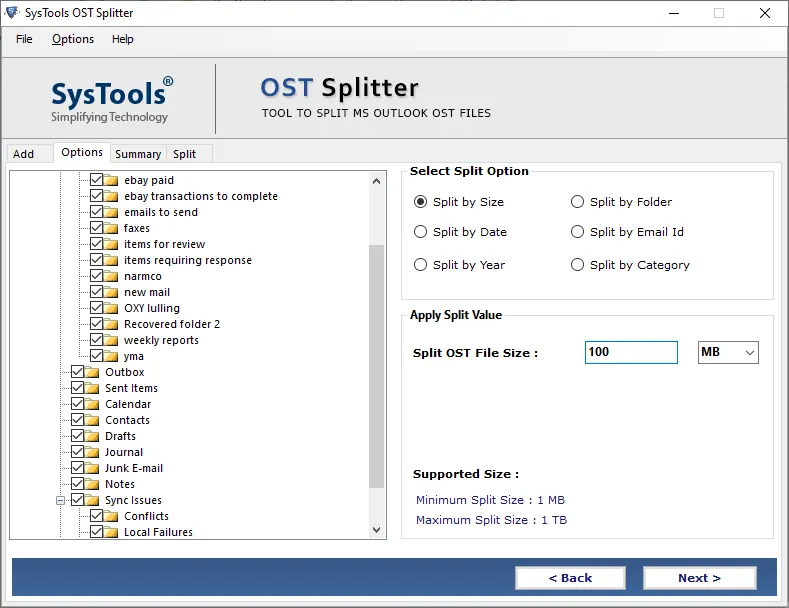 split-ost