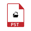 Split MS Outlook PST Archive Data