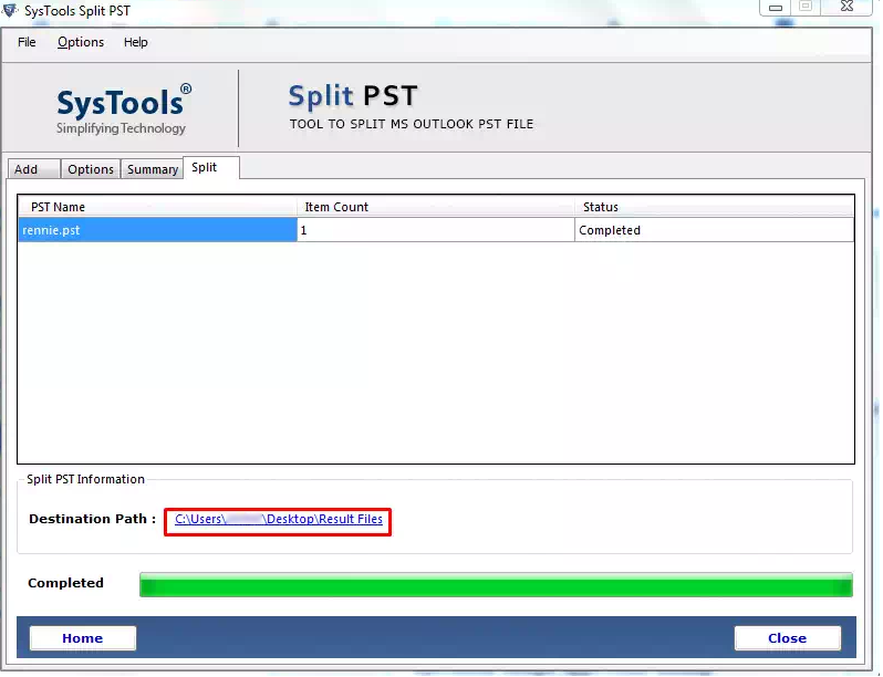 split PST